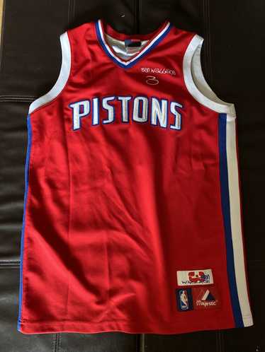 Ben Wallace Reebok Vintage Exclusive Edition Detroit Pistons White