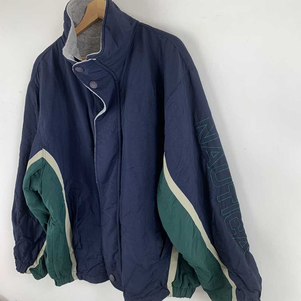 Nautica (A68) Vintage Nautica Jacket Rare Design … - image 3