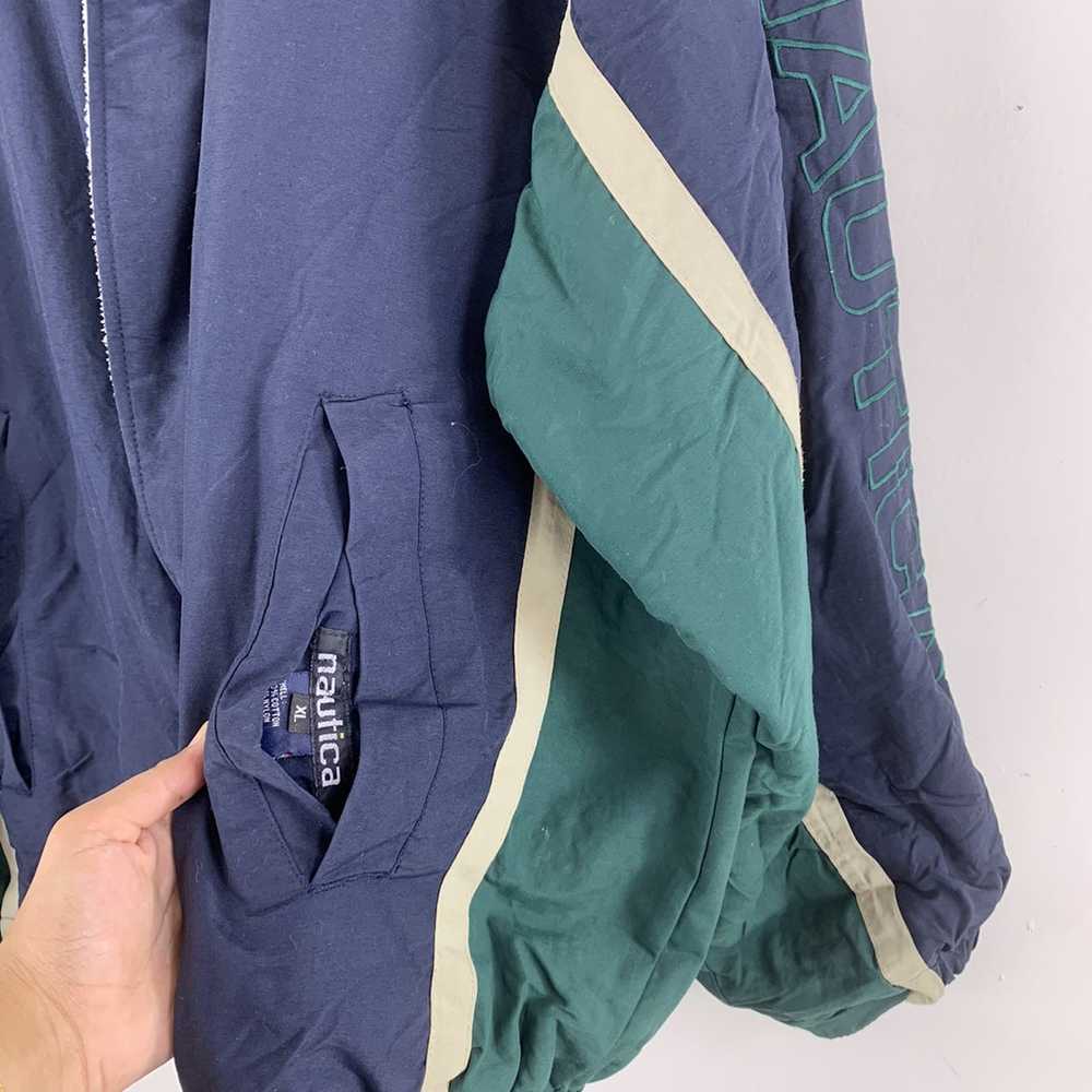 Nautica (A68) Vintage Nautica Jacket Rare Design … - image 5