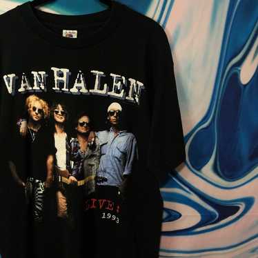 Vintage Vintage x 1993 Van Halen World Tour shirt - image 1