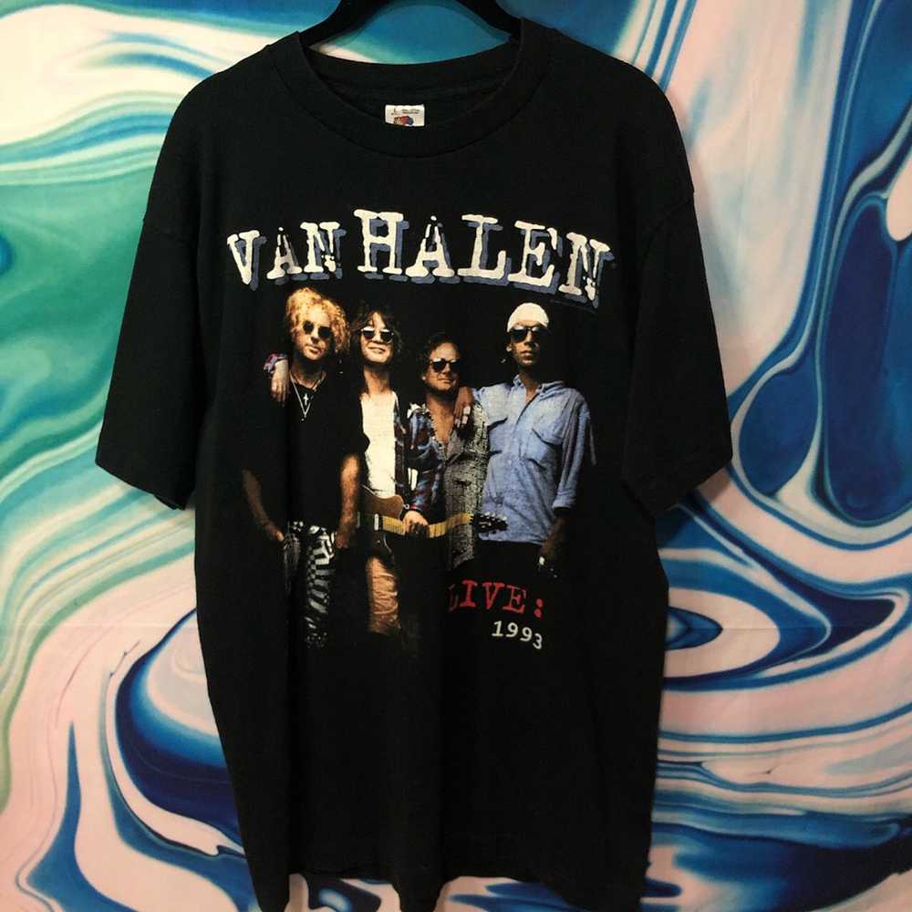 Vintage Vintage x 1993 Van Halen World Tour shirt - image 2