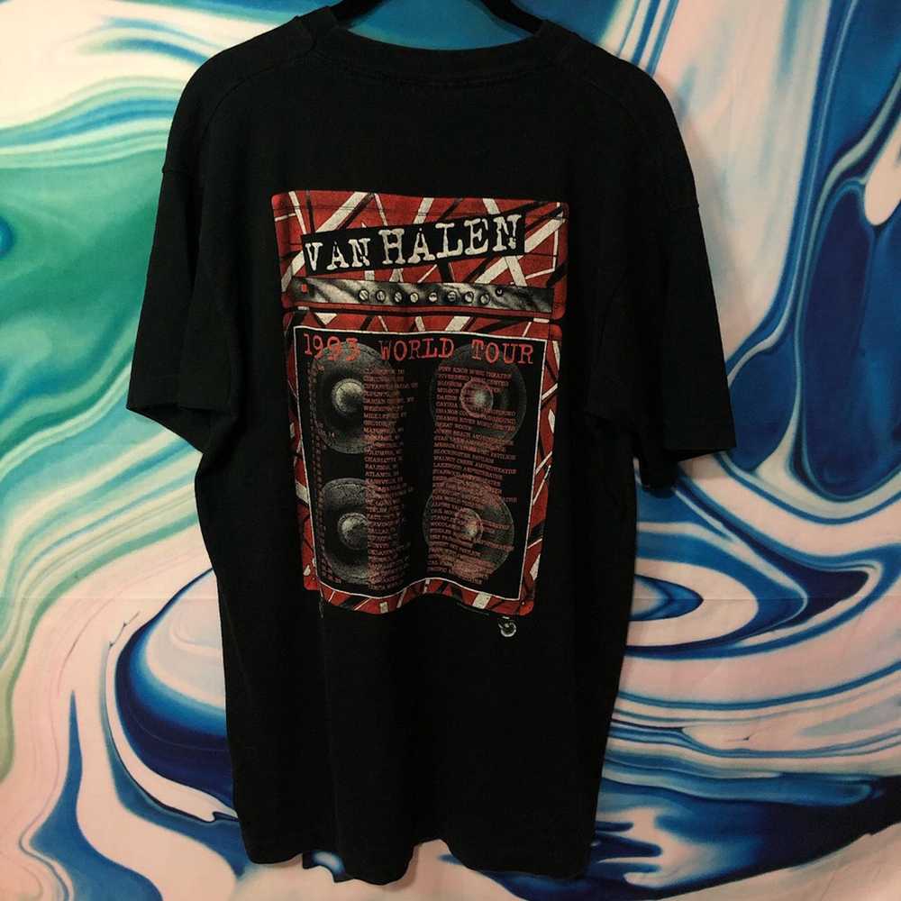 Vintage Vintage x 1993 Van Halen World Tour shirt - image 3