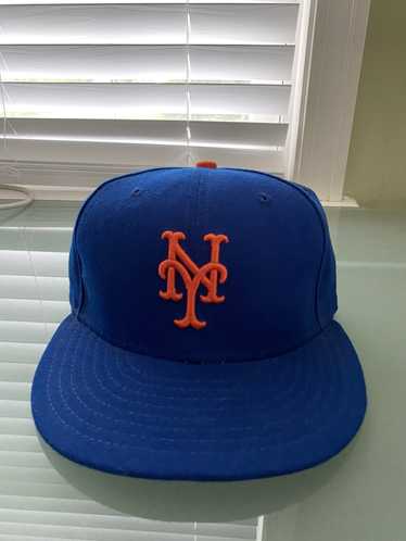 New York Mets GROOVY Royal Fitted Hat by New Era