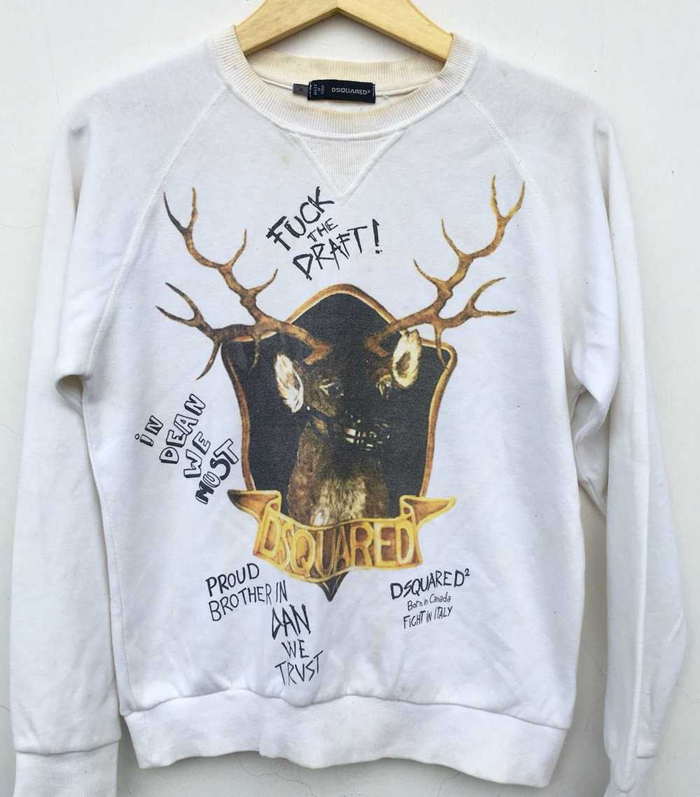 Dsquared2 × Vintage Dsquared Sweaters Big Logo Go… - image 2