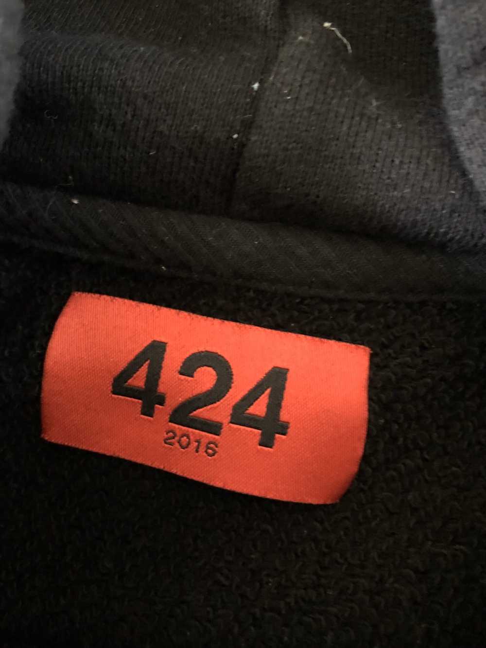 424 On Fairfax Size L 2016 Antichrist Trump Hoodie - image 2