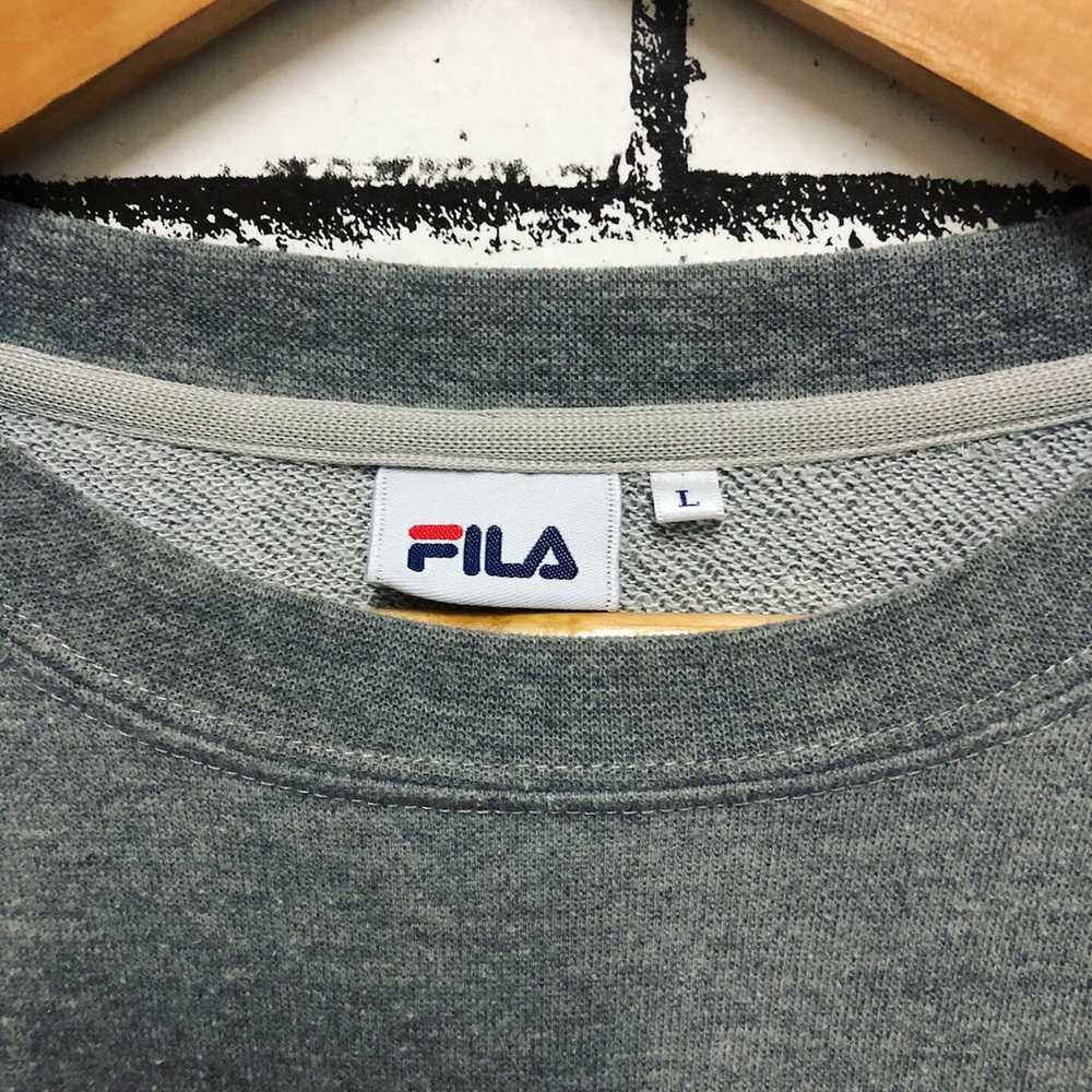 Fila × Streetwear Fila Spellout Logo Tricolor Str… - image 6