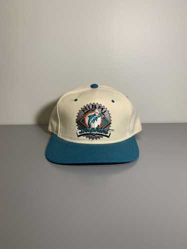 MIAMI Dolphins Vintage Foam Back Trucker Hat 1980's NFL Football Snap Back  Cap