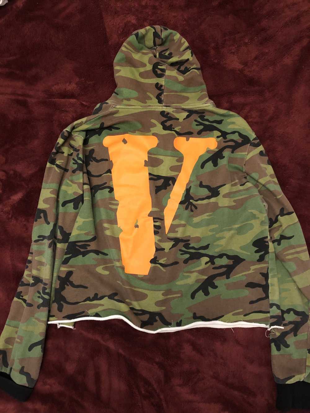 Vlone Friends Camo Pullover Hoodie - image 2