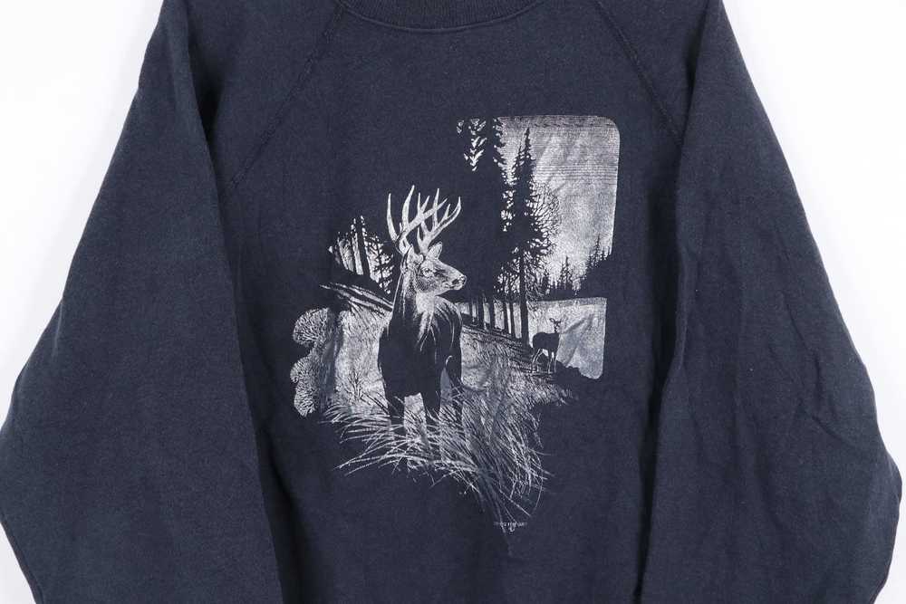 Hanes × Vintage Vintage 80s Streetwear Deer Buck … - image 4