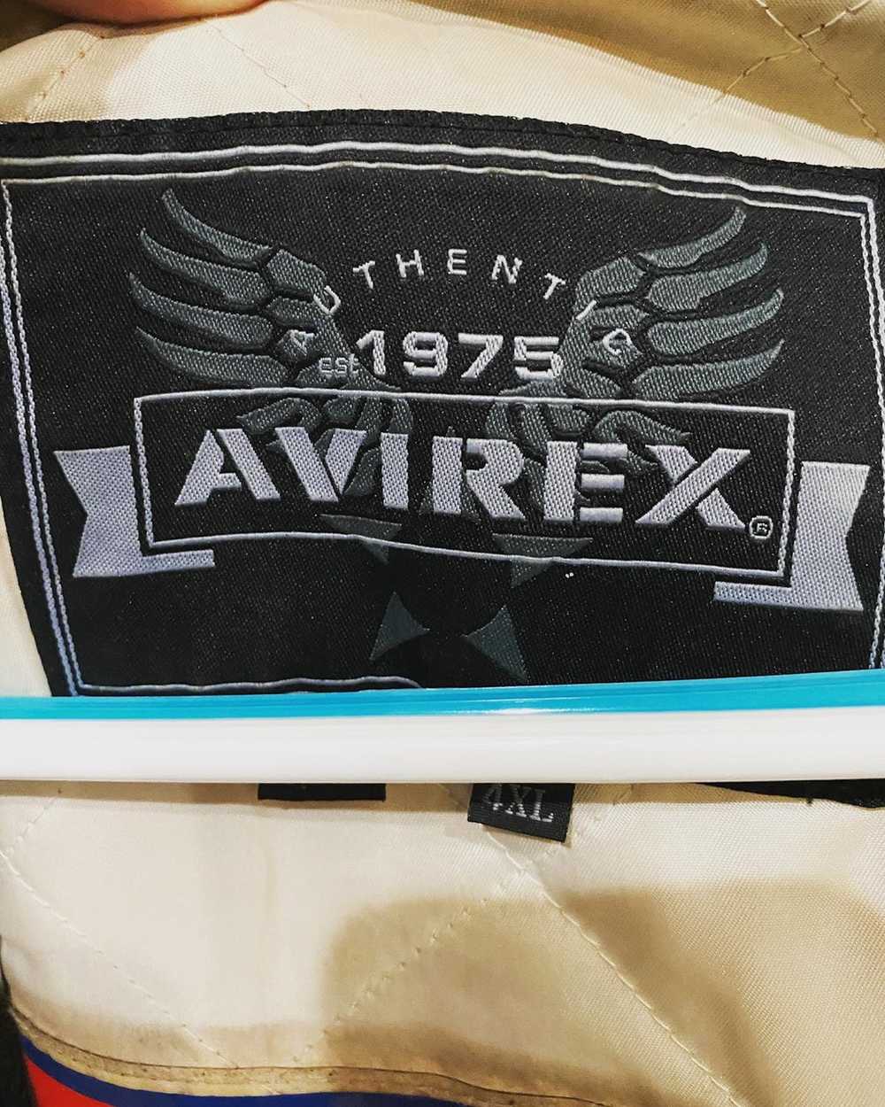 Avirex Avirex Varsity Leather Jacket ***SIZE 4XL*… - image 5