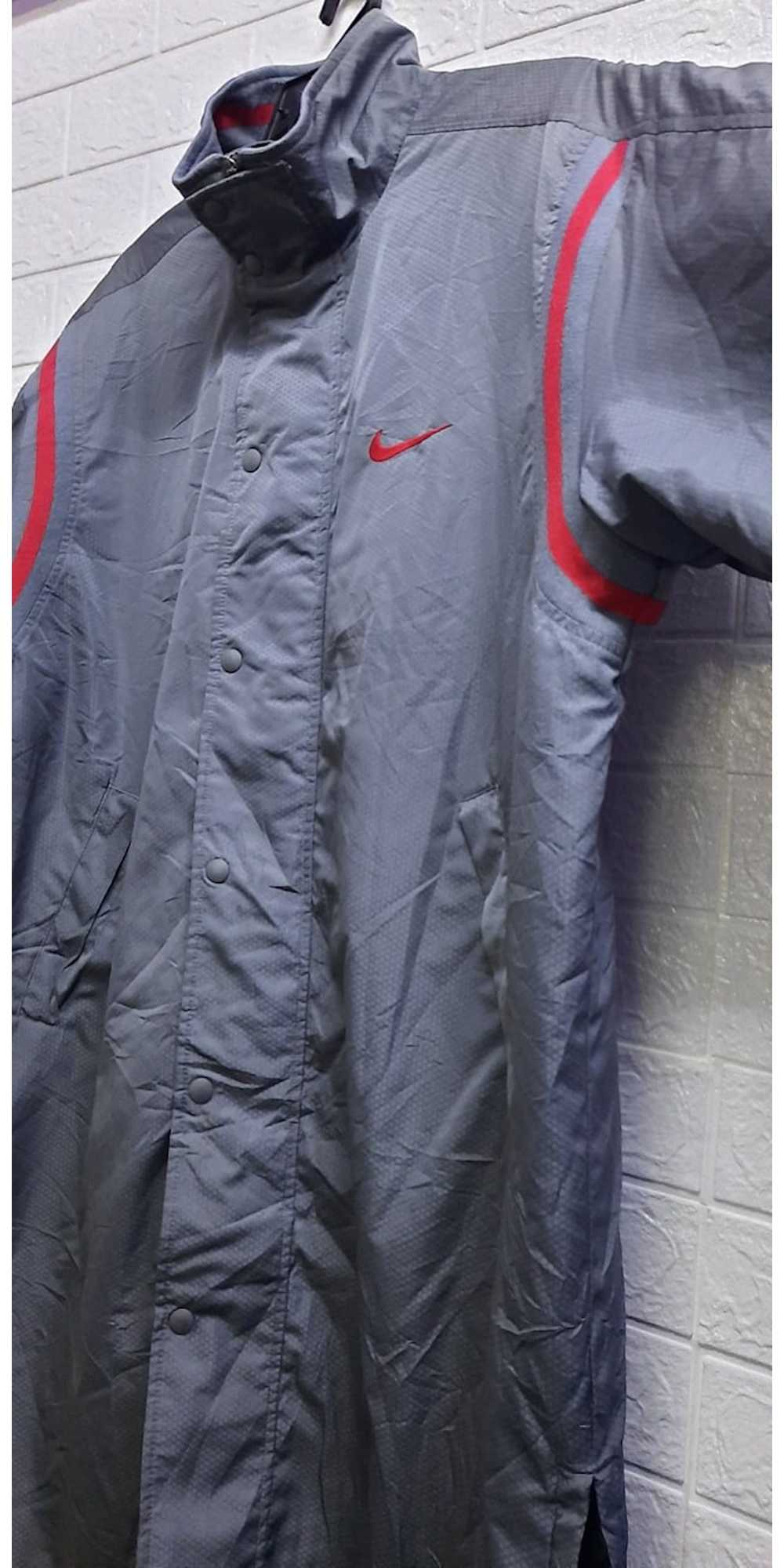 Nike × Vintage Nike Long Jacket Parka - image 4