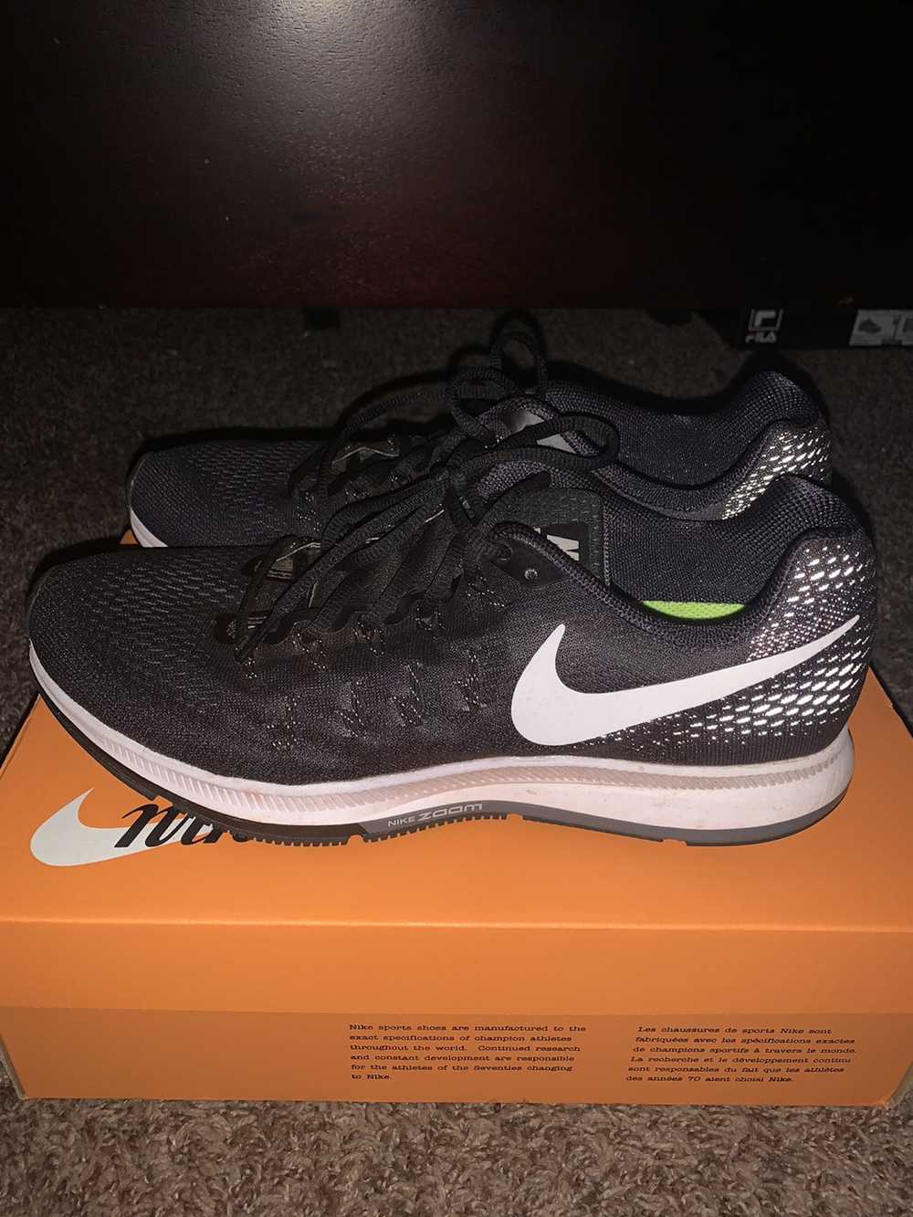 Nike Air Zoom Pegasus 33 Black - image 3