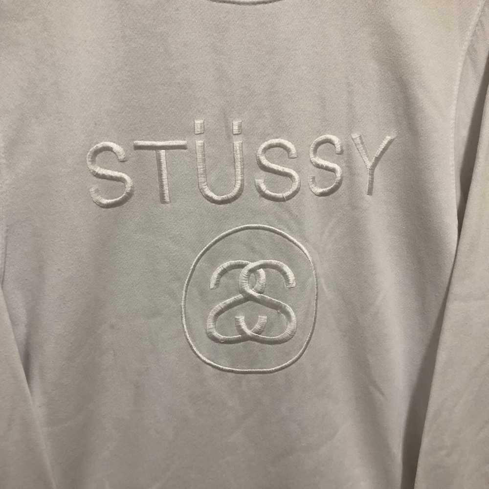 Streetwear × Stussy Stussy Biglogo Embroidered Sw… - image 2