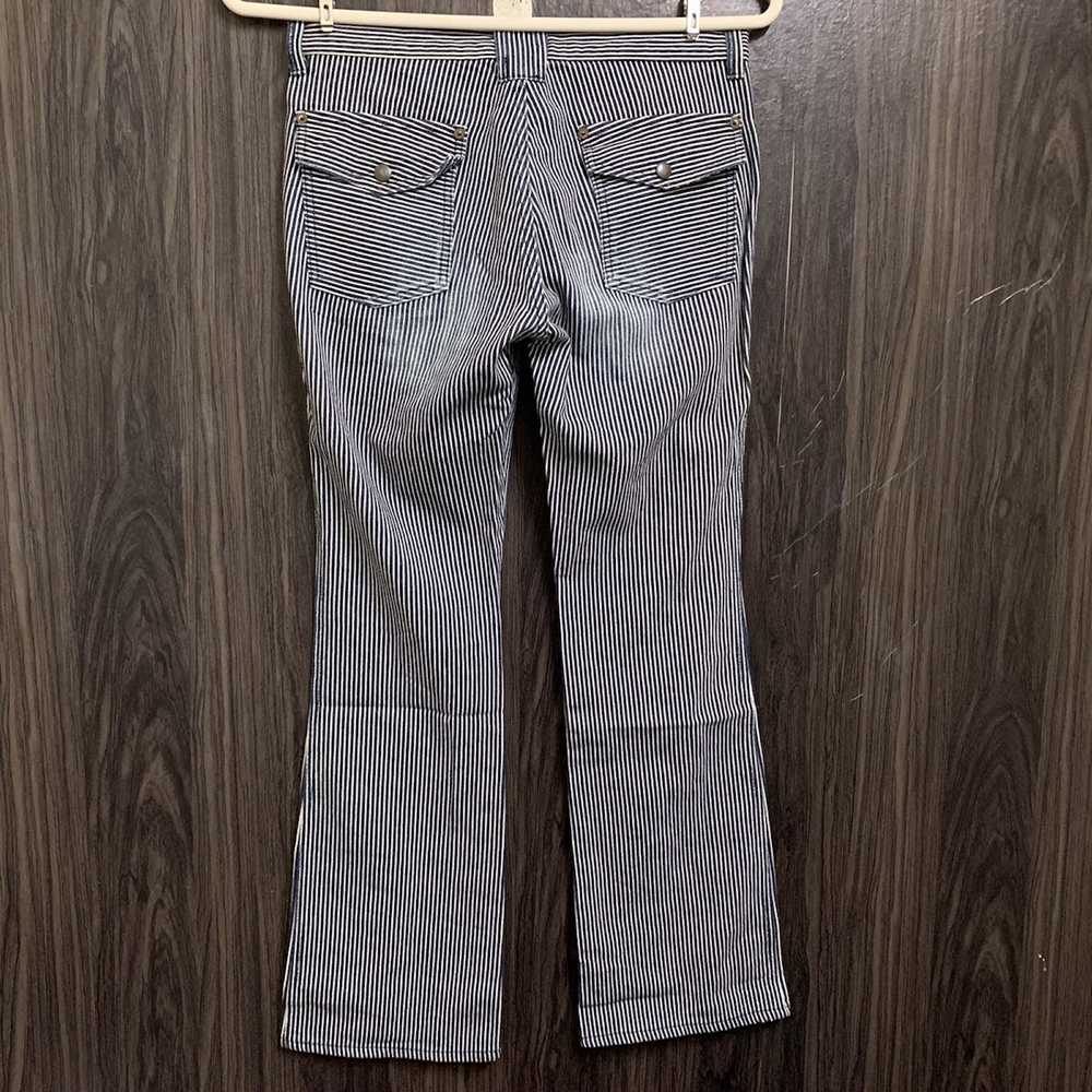 Japanese Brand ABAHOUSE Hickory Stripe Denim Pants - image 2