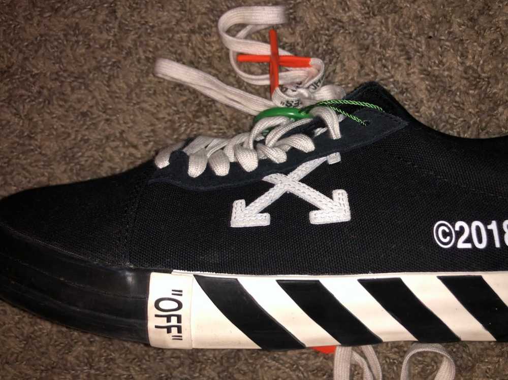 Off-White Off White Vulcs (Black) - image 3