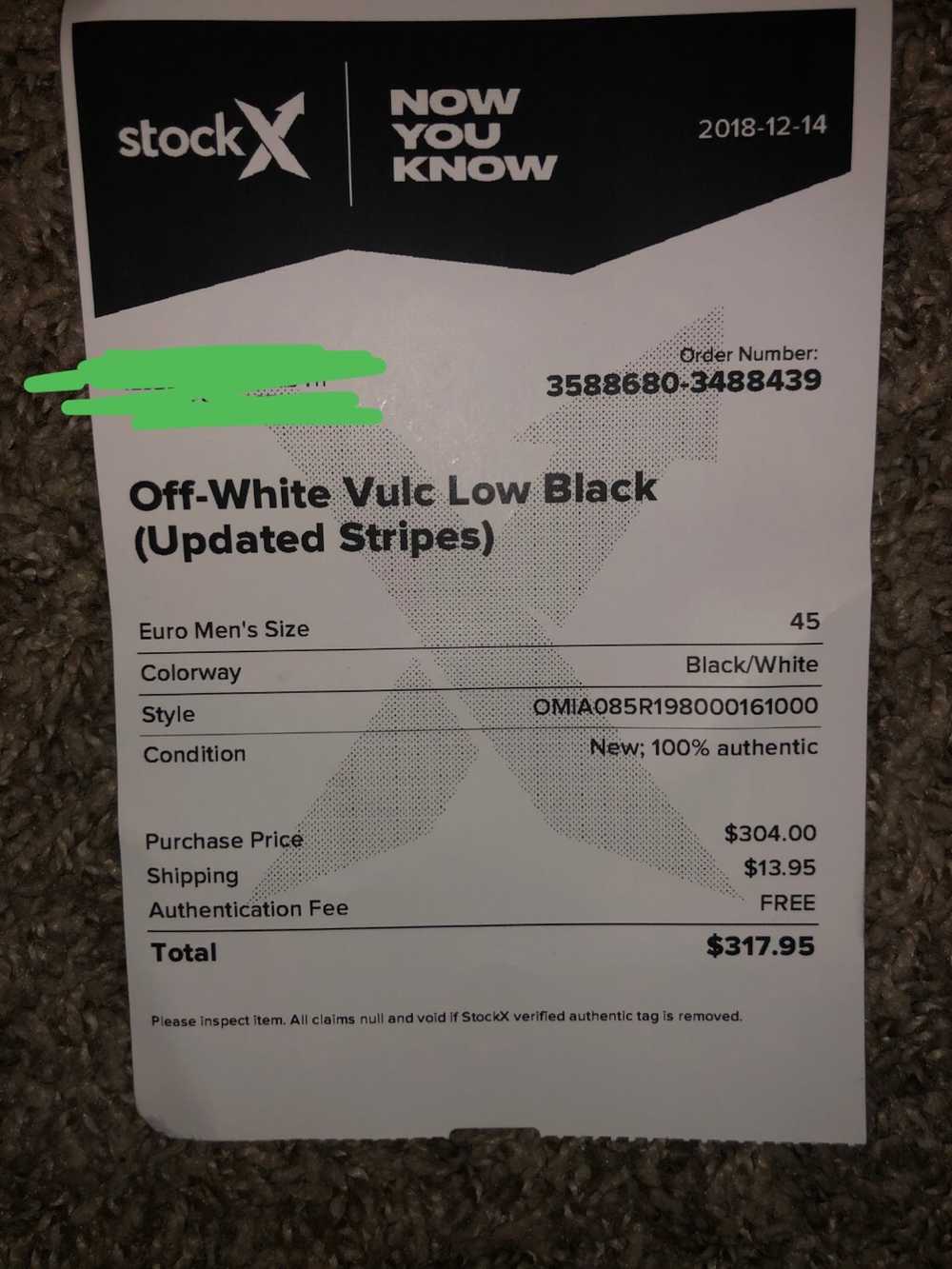 Off-White Off White Vulcs (Black) - image 5