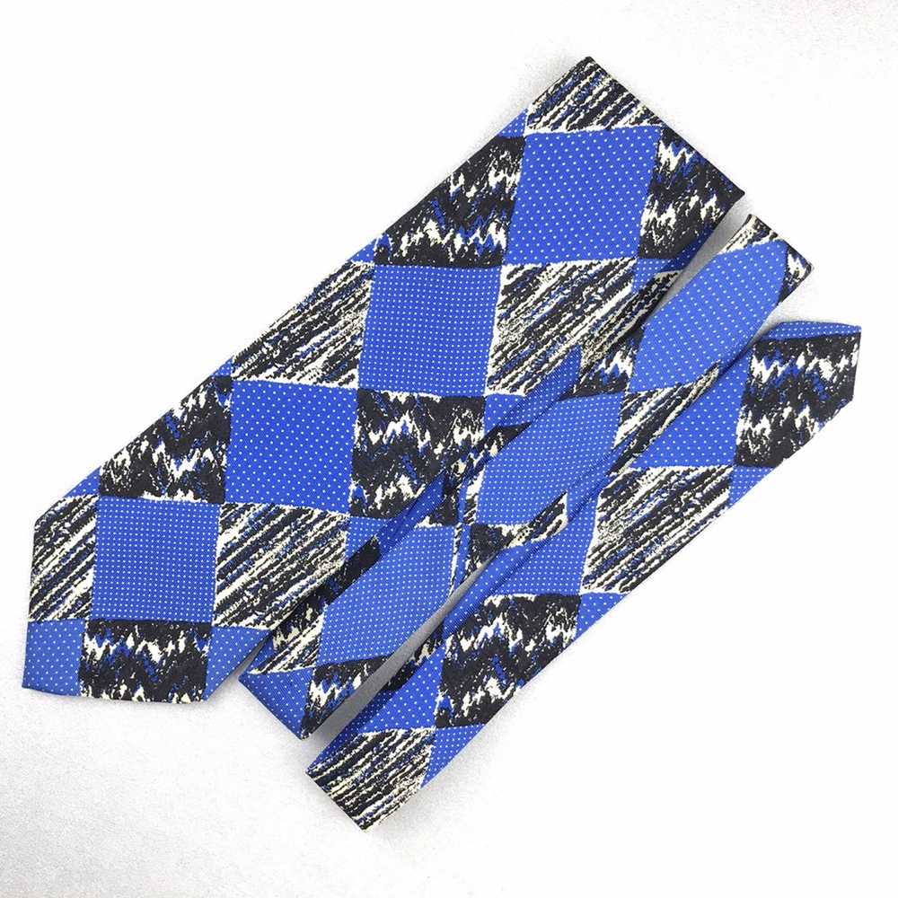 Missoni × Vintage MISSONI TIE TWILL SILK ABSTRACT… - image 2