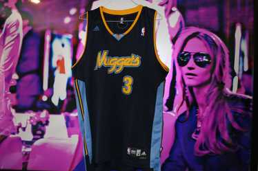 Vintage #3 ALLEN IVERSON Denver Nuggets NBA Adidas Authentic