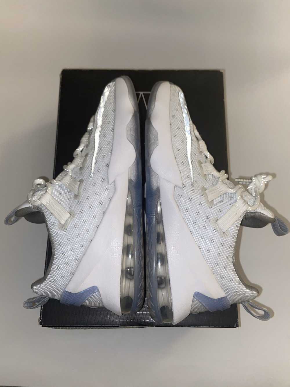 Nike Nike Lebron XIII Low (GS) White/Metallic Sil… - image 4