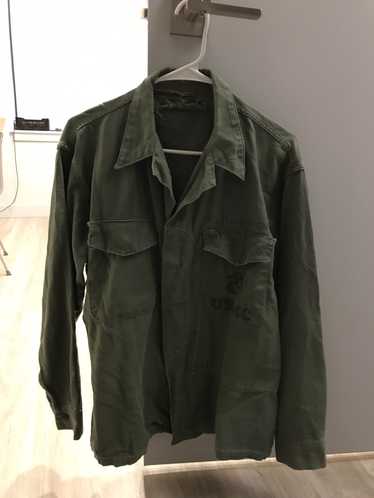 Military × Vintage USMC Field Shirt