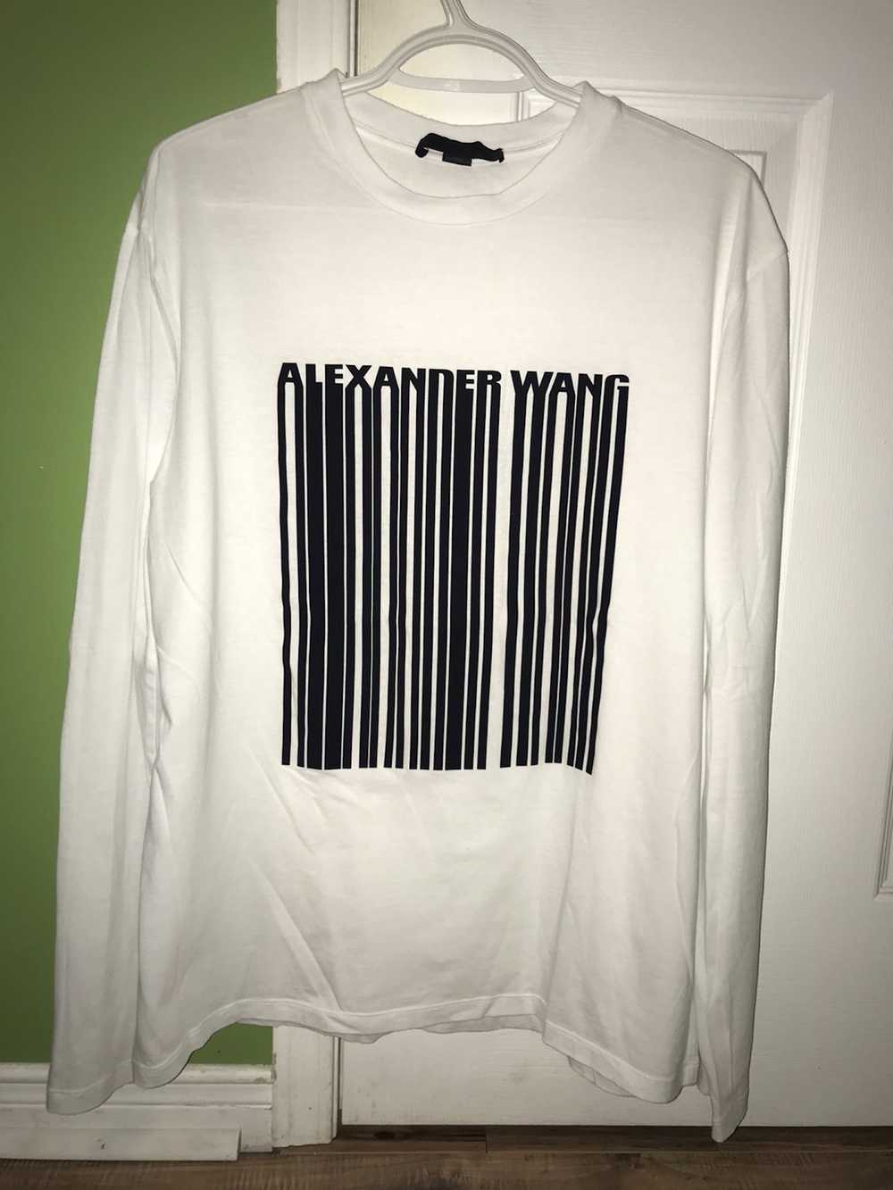 Alexander Wang Alexander Wang Barcode Long Sleeve… - image 1