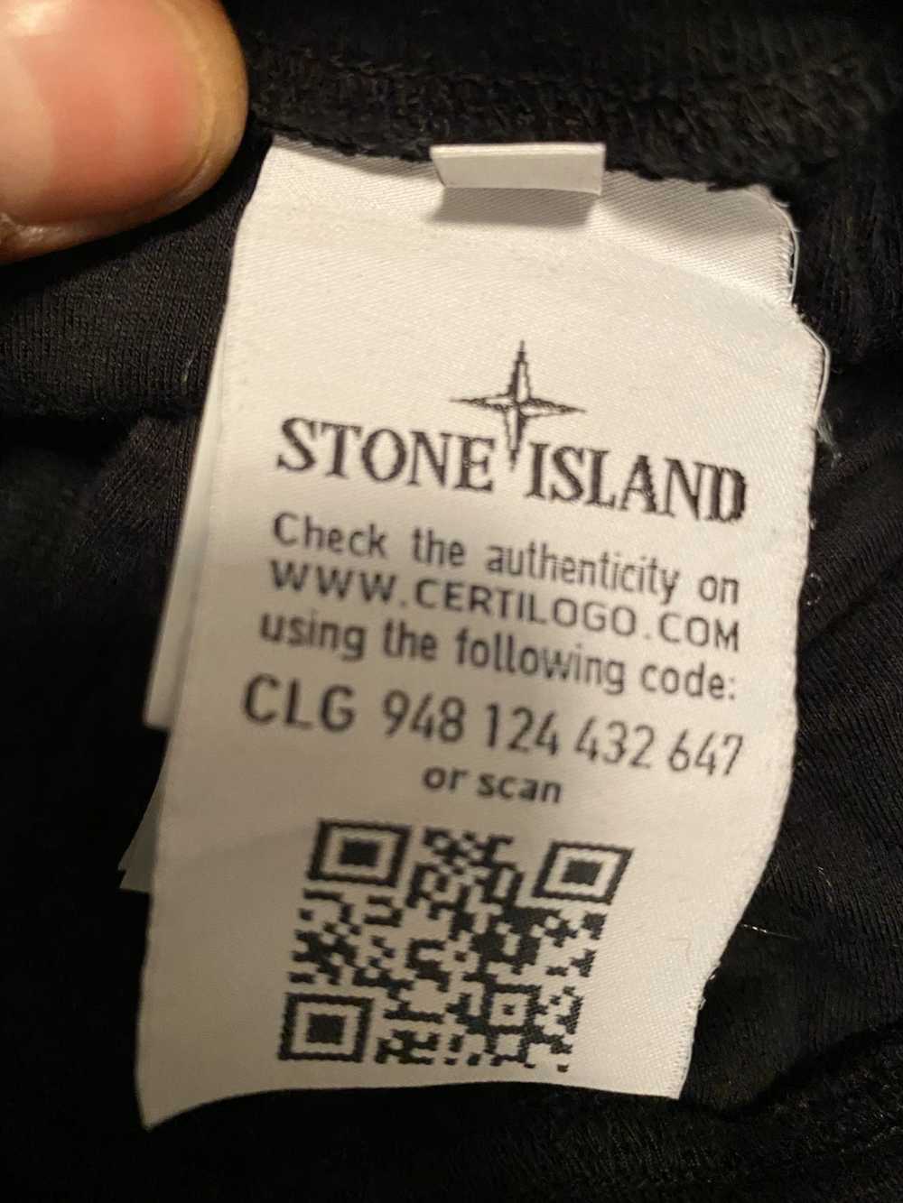 Stone Island Stone island fleece pant - image 6