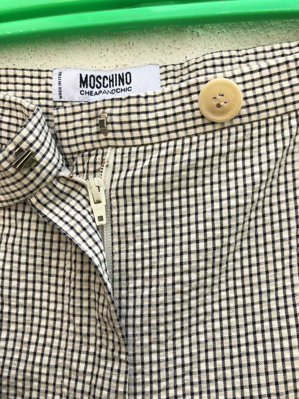 Moschino Moschino CheapAndChic Checkered Seersuck… - image 9