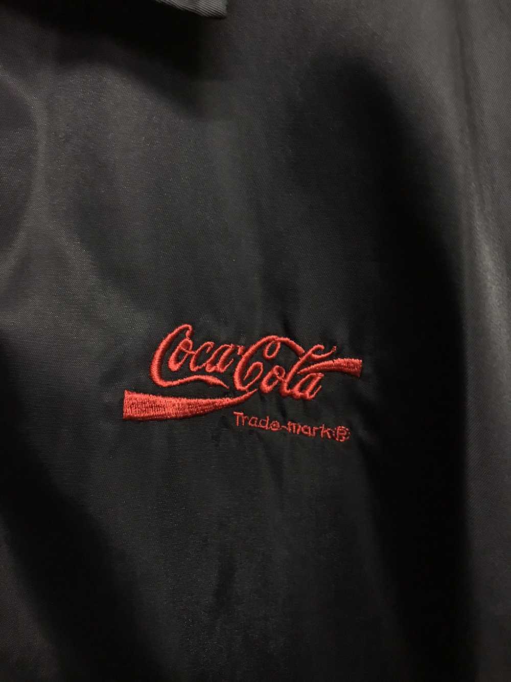 Coca Cola Vintage Coca Cola Nylon Coach Jacket - image 5