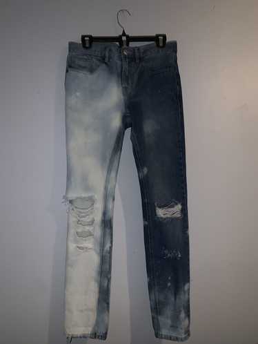 Custom × Jean Custom X Vintage jeans X Acid wash