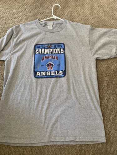 Lee 2002 Anaheim Angels World Series tee