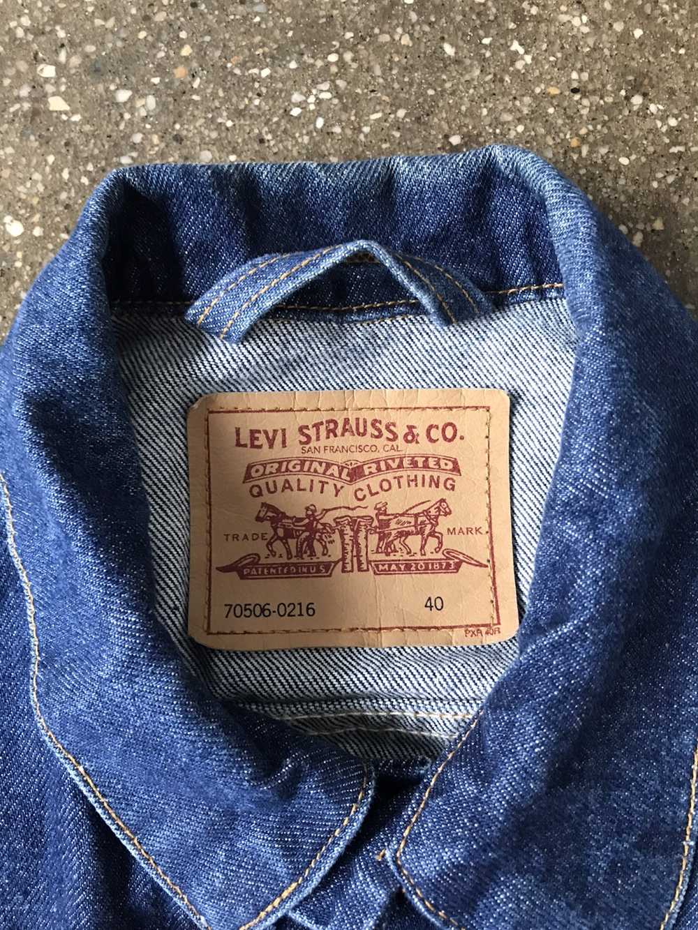 Levi's × Vintage Vintage Levi’s Trucker - image 2