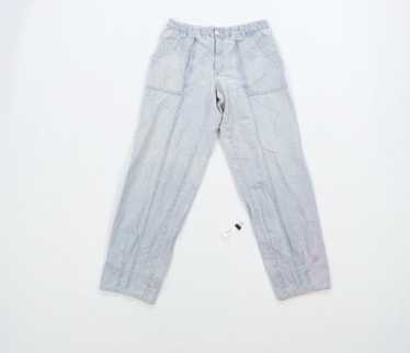 Vintage 90s Streetwear Distressed Tapered Leg Cha… - image 1