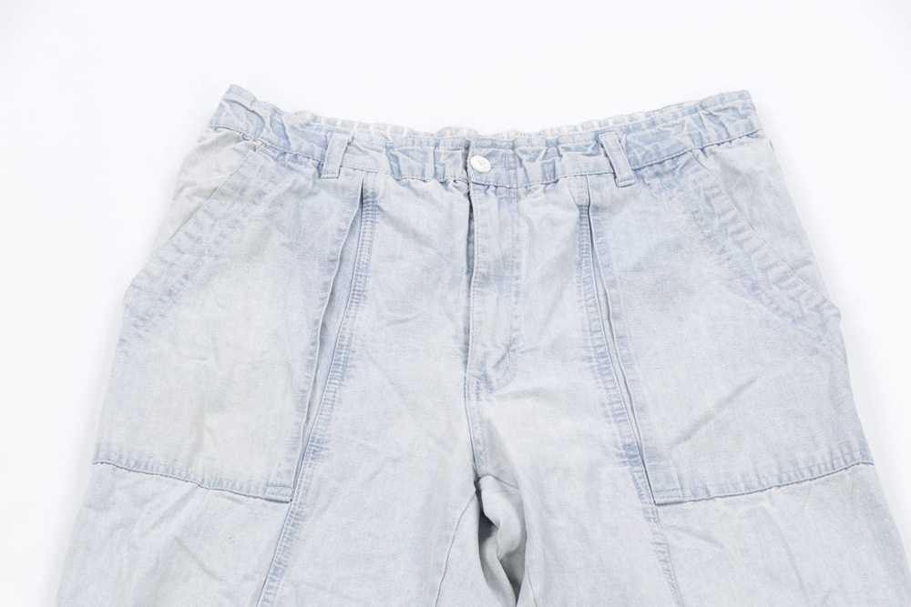 Vintage 90s Streetwear Distressed Tapered Leg Cha… - image 2