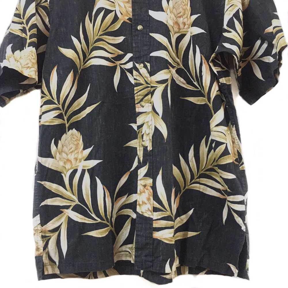 Hawaiian Shirt ONO & Co by Liberty House Floral H… - image 3
