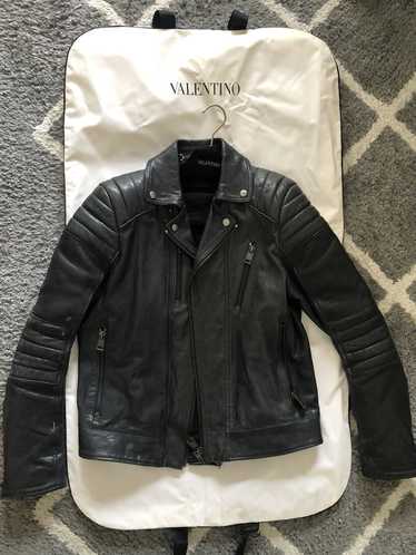 Valentino Lambskin biker jacket