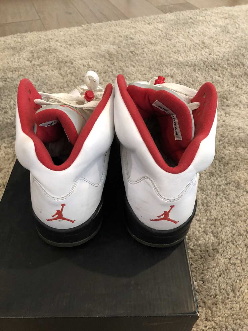 Jordan Brand × Nike Nike Air Jordan 5 fire red si… - image 4