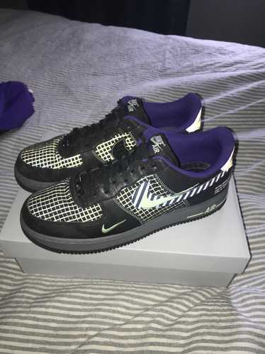 Nike Holographic Black Air Force One