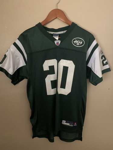 New York Jets Reebok Jersey Thomas Jones #20 NFL Football Size XL