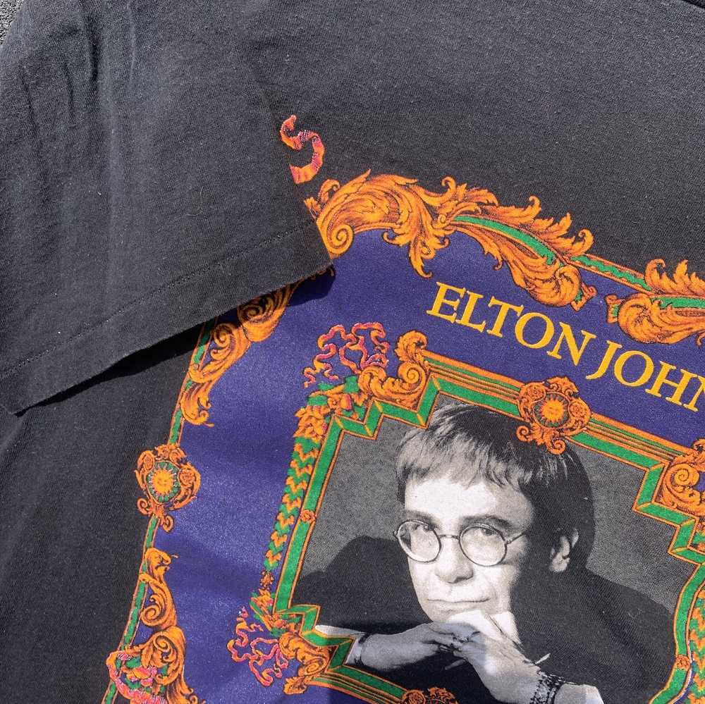Band Tees × Versace × Vintage 1992-93 Elton John … - image 2