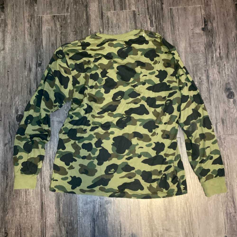 Bape 1st Camo Bape long sleeve - image 2