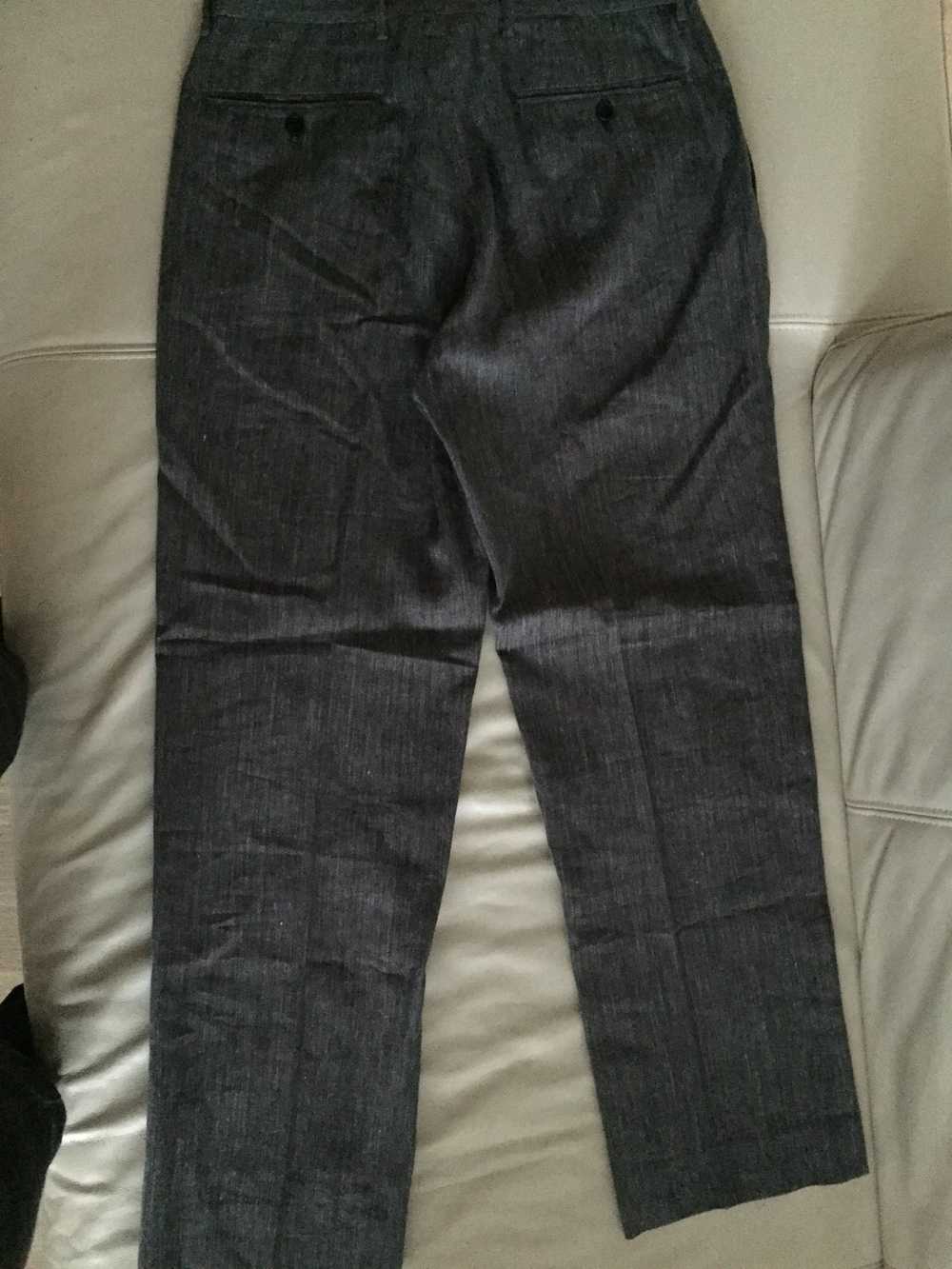 Issey Miyake Grey casual/suit trousers - image 2