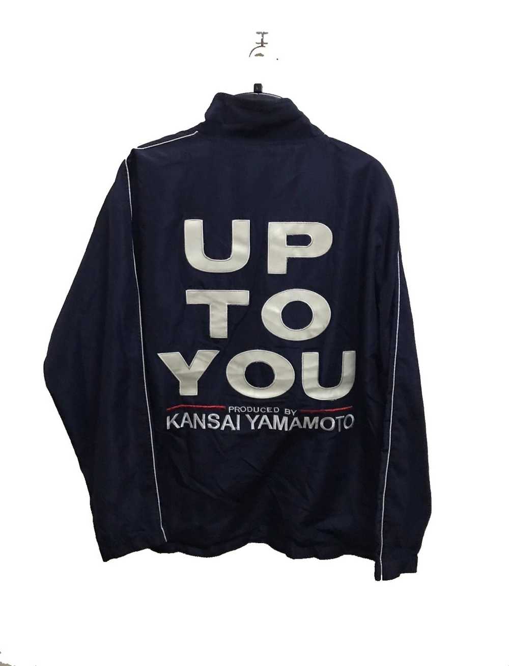 Vintage Kansai Yamamoto 02 Cardigan Zip Sweater Card Motif Made in Japan  Medium