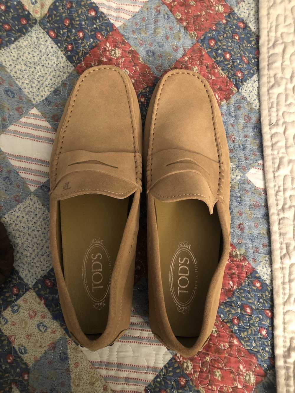 Tod's City Gommino Driving Shoes In Suede - image 1