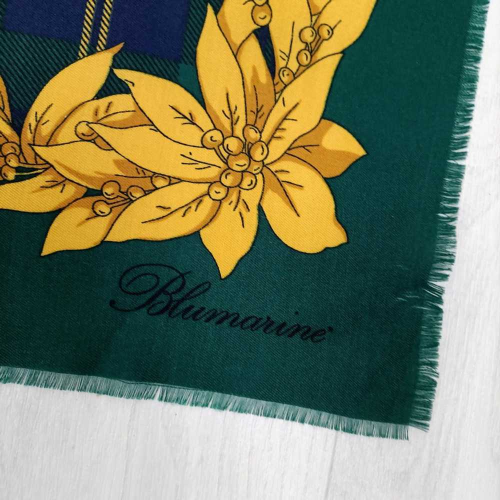 Blumarine Scarf/Shawl Wool in Green - image 3