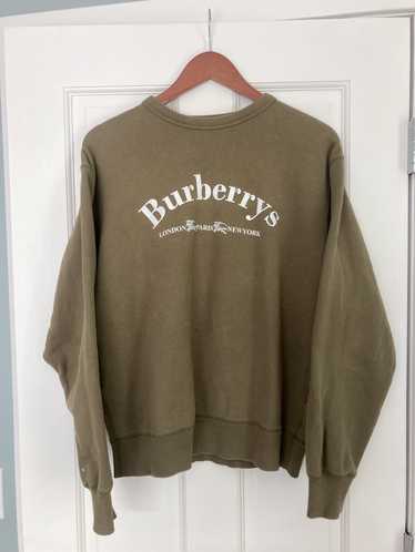 Burberry Vintage Burberry Big Logo Sweatshirt Over