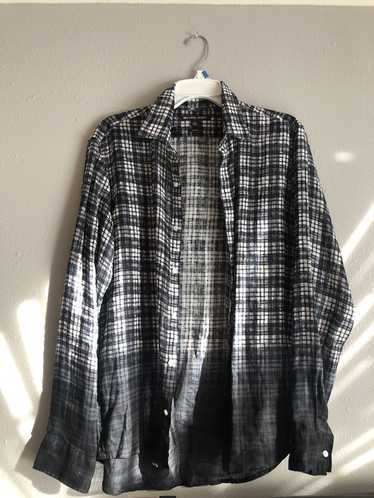 Michael Kors Black with white flannel