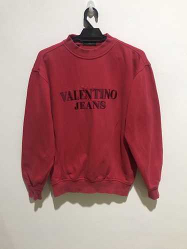 Valentino VALENTINO SWEATSHIRT SPELL OUT RED CASU… - image 1