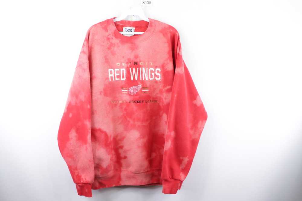 Vintage Vintage 90s Detroit Red Wings Spell Out A… - image 1