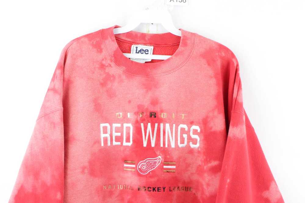 Vintage Vintage 90s Detroit Red Wings Spell Out A… - image 2