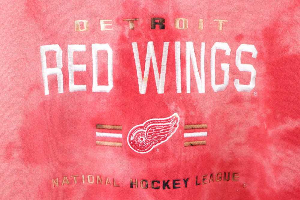 Vintage Vintage 90s Detroit Red Wings Spell Out A… - image 4